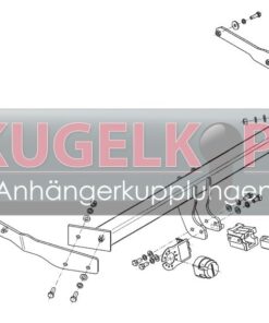 Alternative view of FORD Focus ABNEHMBARE ANHÄNGERKUPPLUNG