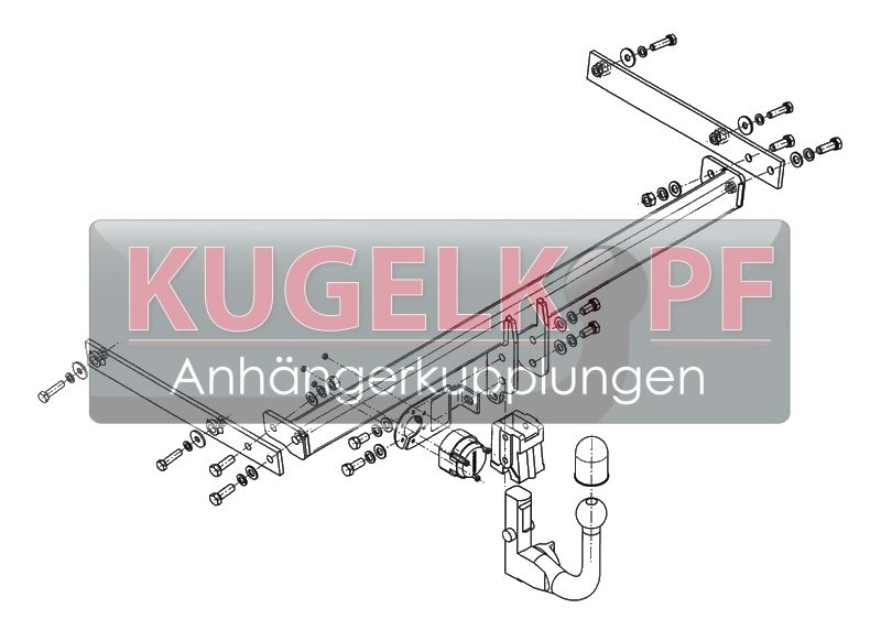 FORD Fiesta STARRE ANHÄNGERKUPPLUNG – Bild 2