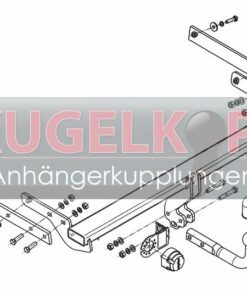 Alternative view of FORD Kuga STARRE ANHÄNGERKUPPLUNG