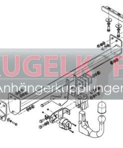 Alternative view of HONDA FR-V ABNEHMBARE ANHÄNGERKUPPLUNG