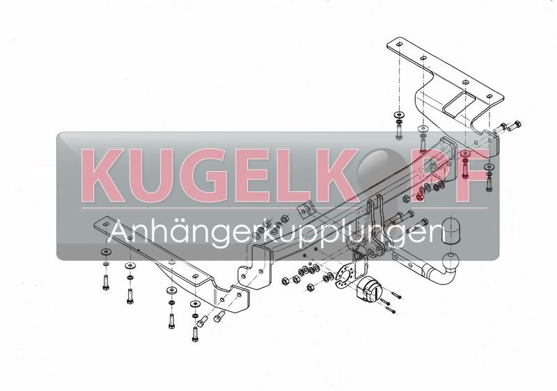 HONDA CR-V STARRE ANHÄNGERKUPPLUNG – Bild 2