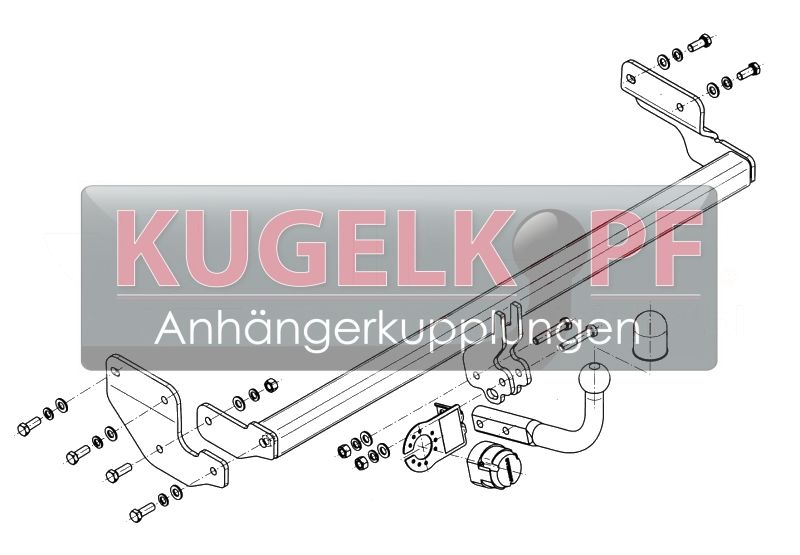 HYUNDAI Accent STARRE ANHÄNGERKUPPLUNG – Bild 2