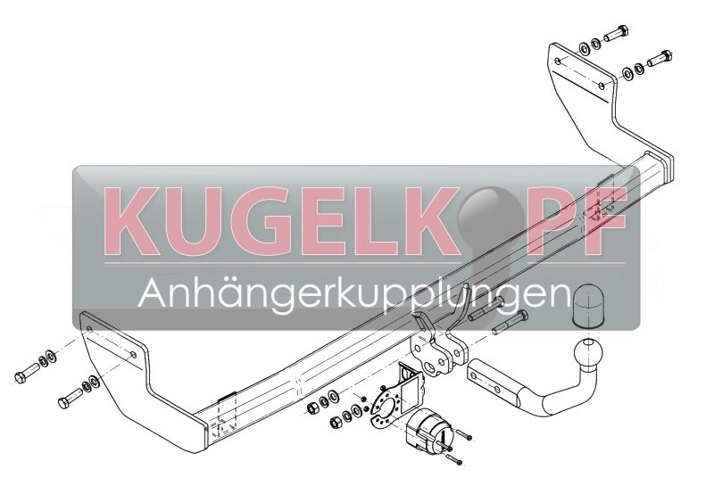 HYUNDAI ix20 STARRE ANHÄNGERKUPPLUNG – Bild 2