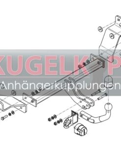 Alternative view of HYUNDAI i30 STARRE ANHÄNGERKUPPLUNG