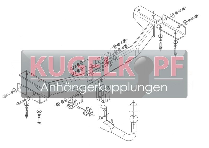 HYUNDAI ix35 ABNEHMBARE ANHÄNGERKUPPLUNG – Bild 2