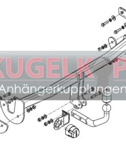 Alternative view of HYUNDAI i40 CW STARRE ANHÄNGERKUPPLUNG