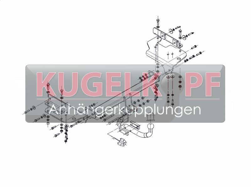 KIA Sportage STARRE ANHÄNGERKUPPLUNG – Bild 2