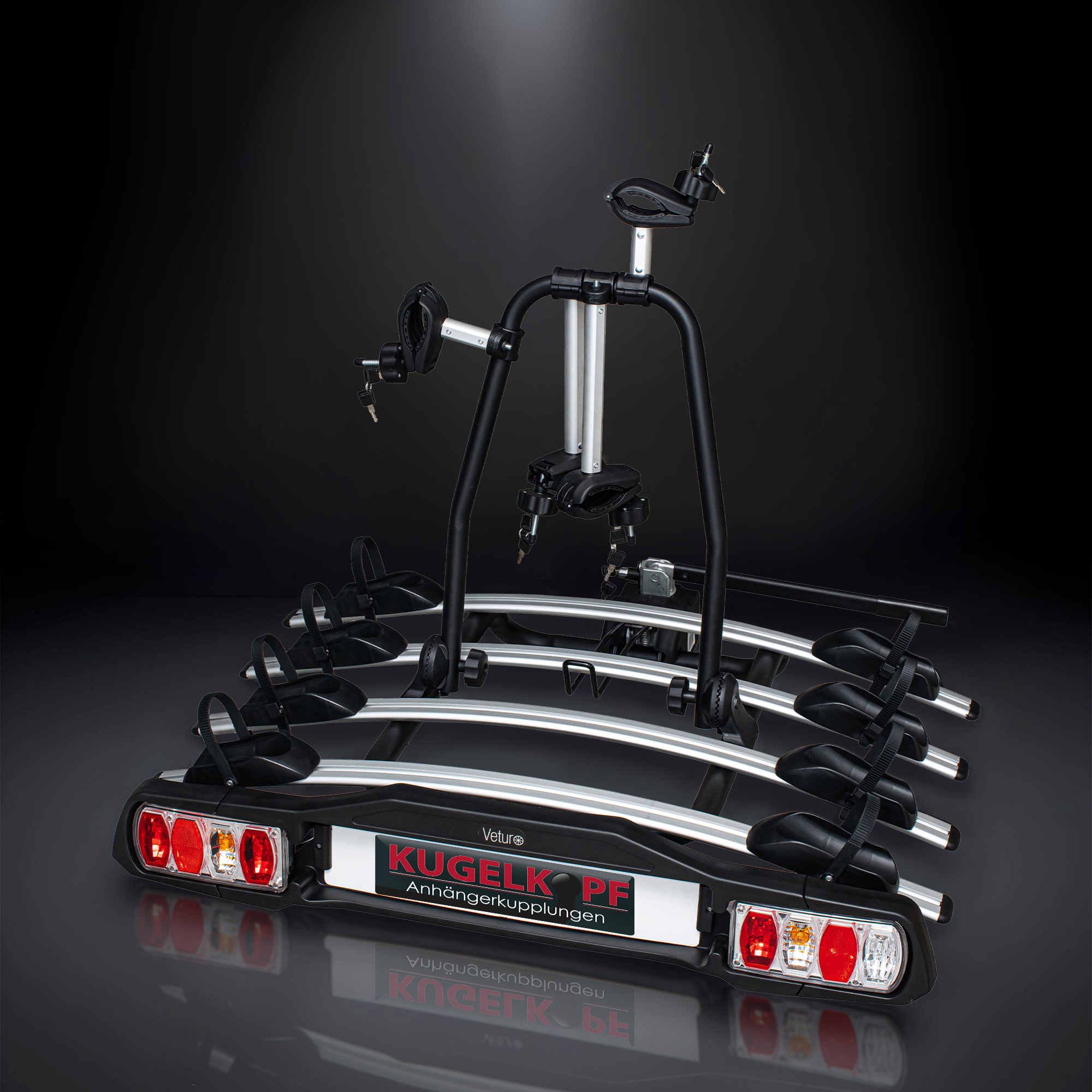 Fahrradträger für 4 Fahrräder